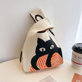 Creative Cat Pattern Handbag